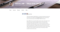 Desktop Screenshot of daledietrich.com